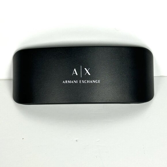 Armani Exchange A/X Hard Sunglasses Glasses Case Black Clamshell - Picture 1 of 7